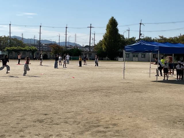 応援団の練習