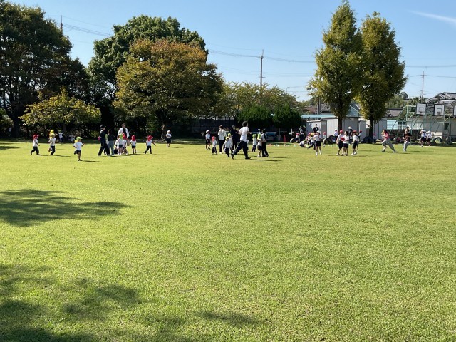 川越保育園の園児たち