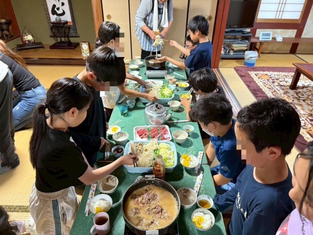 夕食