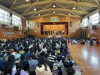 「着任式の様子」