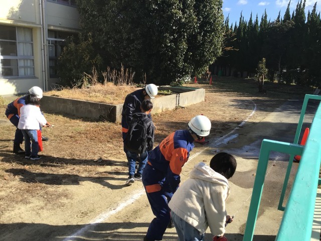 水消火器体験