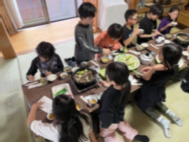 夕食