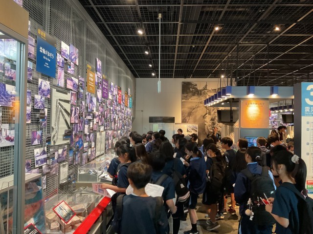 展示物の見学①