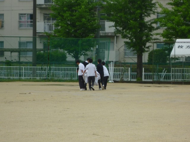 生徒用テントの運搬