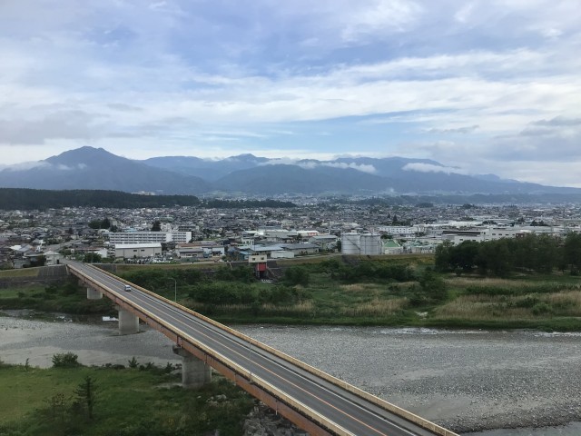 よし乃亭の部屋の窓から
