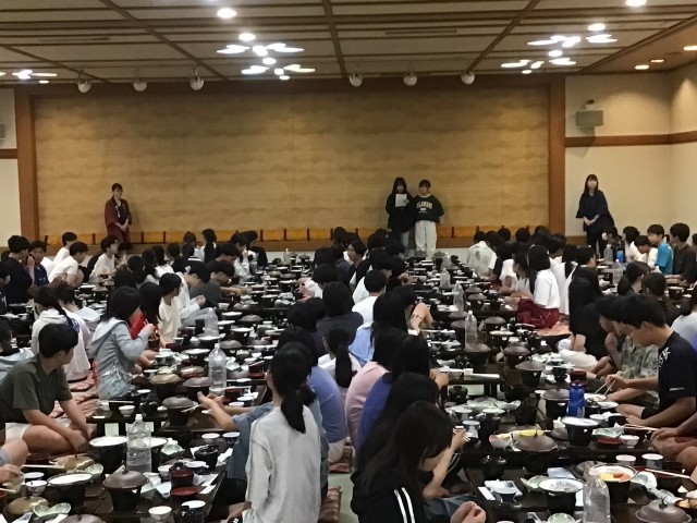宿舎の方へのご挨拶