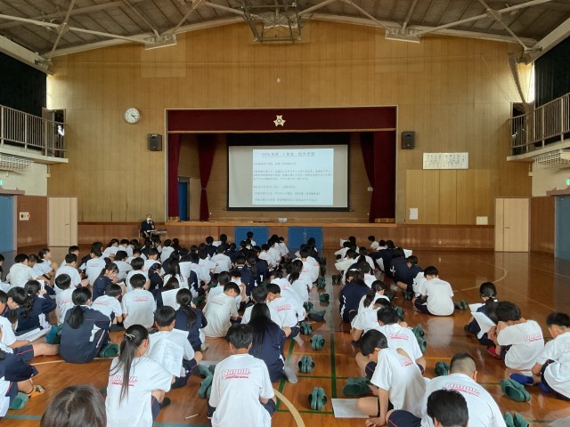 学年集会②