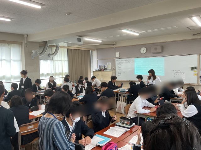 3年数学の授業