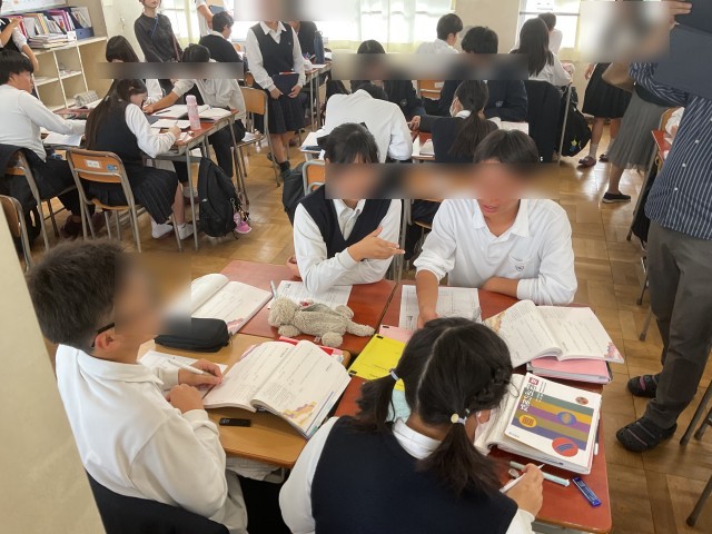国語の授業