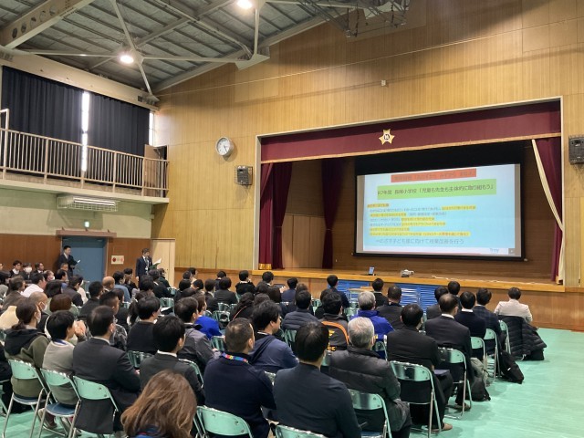 各学校の取組発表の様子